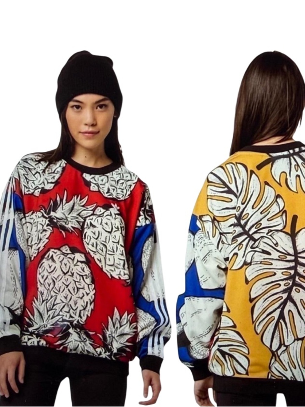 adidas Originals x Farm Rio Passeredo Tropical Pineapple Crewneck Sweatshirt